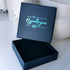 Sky Blue Cubic Zirconia Titanium Earrings